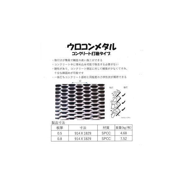 �y�V���i�I�z�E���R�����^���@�R���N���[�g�ł��p���^�C�v�@����0.8mm�@1���P�� ���i�摜2