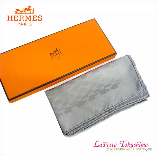 HERMES（エルメス） ☆SALE☆ 展示品・未使用 ポケットチーフ グランH 
