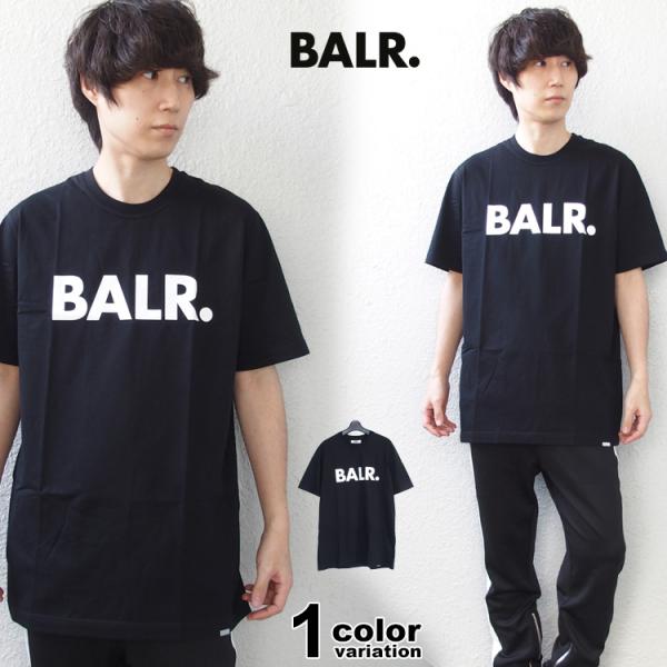 BALR. ボーラー BRAND STRAIGHT T-SHIRT 半袖Tシャツ BALR. tシャツ BALR./ボーラー/BRAND STRAIGHT T-SHIRT/正規商品