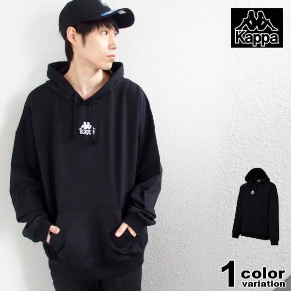Kappa カッパ パーカー スウェット ビッグシルエット バンダ