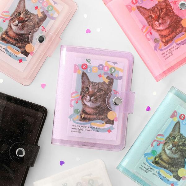 2NUL `FLAo INSTAX ALBUM MINI S GLITTER NEW i28[j