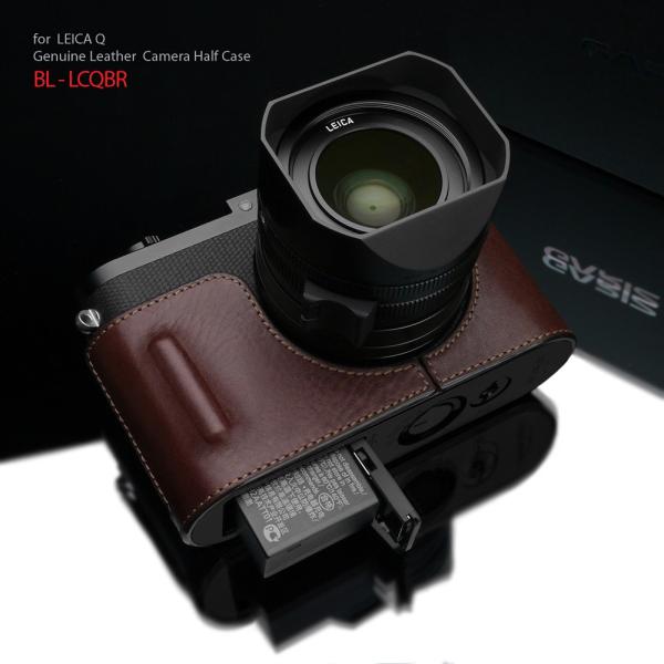 GARIZ GARIZ/ゲリズ 本革カメラケース Leica Q用 BL-LCQBR ブラウン