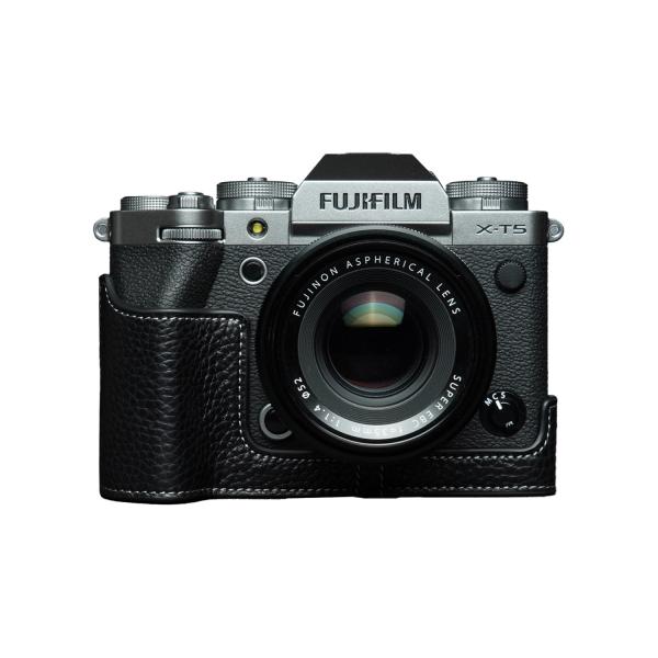TP Original FUJIFILM X-T5 用 ボディーハーフケース ブラック ［国内