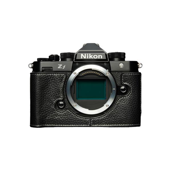 未使用 Nikon S3 カメラケース カメラアクセサリー ブラック ロゴ入り laughs_opnzf-bk