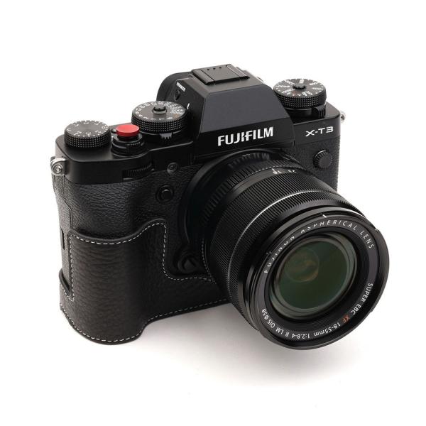 TP Original FUJIFILM X-T3/X-T2 ���p �{�f�B�[�n�[�t�P�[�X �u���b�N �m�������K�i�n