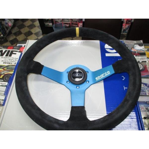 廃番】SPARCO JAPAN 正規品 L550モンツァ BKスエード x ブルー 