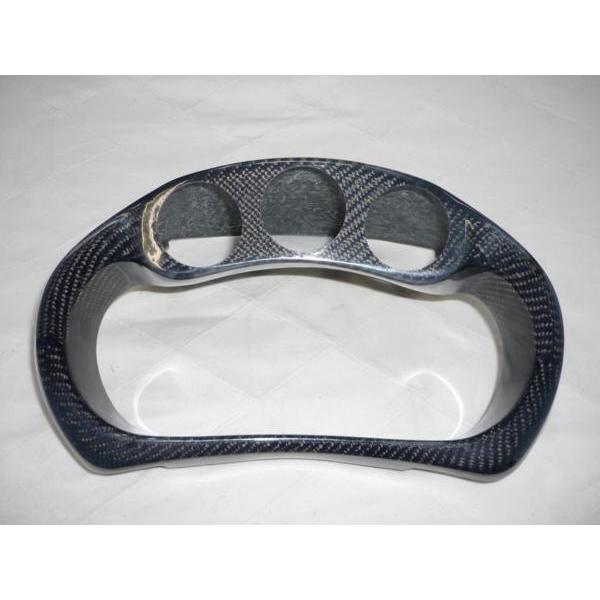 GRB.GVB.GRF.GVF用ラ・アンスポーツ製メーターフード ラ・アンスポーツGRB/F.GVB/F型用52Φ3連カーボンメーターフード（受注