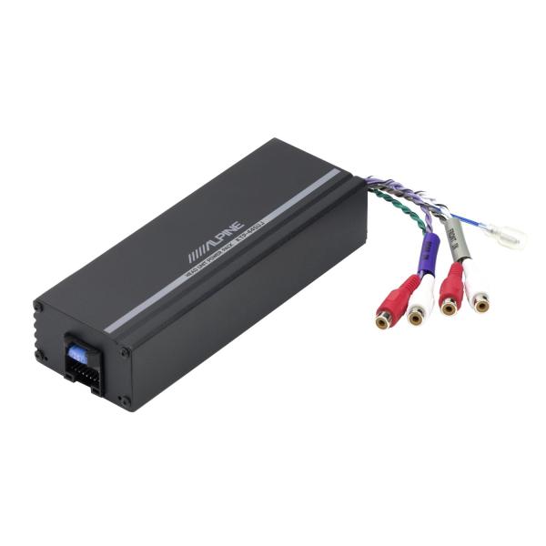 ALPINE KTP-445UJ 4チャンネルパワーアンプ 中古品 アルパイン(ALPINE) デジタルパワーアンプ コンパクト4