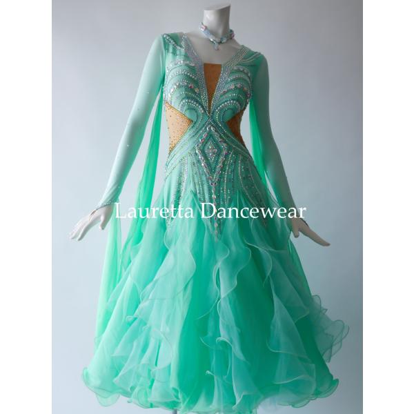 Lauretta Dancewear 社交ダンスドレス衣装 スタンダード モダン