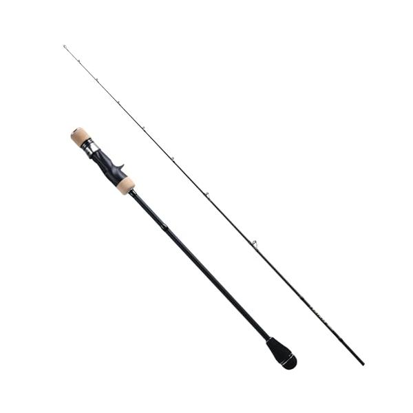 VUONG スロージギングロッド 釣り竿 ベイトロッド 2本継ぎ 632MLC/1.89