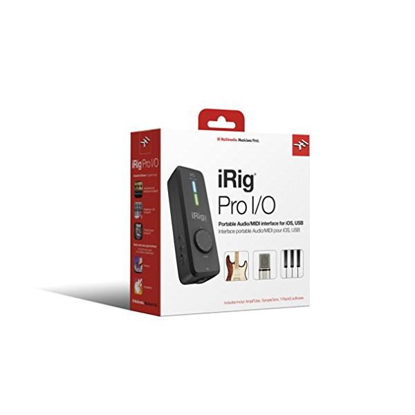 IK Multimedia iRig PRO I/O ハイエンド・オーディオ/MIDIインターフェイス IP-IRIG-PROIO-AS国内品