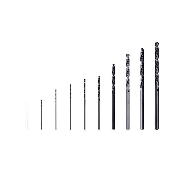 プロクソンPROXXON ドリル10種セット NO.28913 0.3・0.5・0.8・1.2・1.5・2.0・3.0・3.2mm