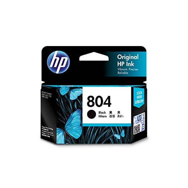 他サイト： HP 804 純正 インクカートリッジ 黒 ブラック T6N10AA国内品の商品画像