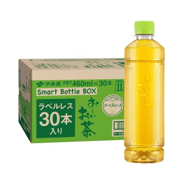 伊藤園 ラベルレス おーいお茶 緑茶 460ml×30本 スマートボトル