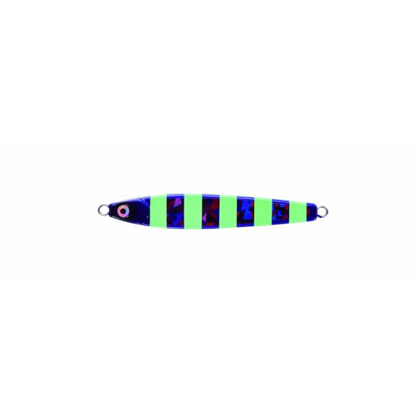 YO-ZURIヨーヅリ ジグタチウオ: ブランカ タチ魚SP ゼブラ 80g ZLDP: ゼブラグローダークパープル