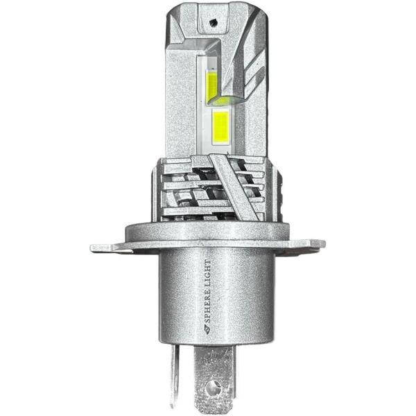 スフィアライト バイク用 LED ヘッドライト H4 Hi/Lo 6000K 2500lm 12V 車検対応 耐振 防水 防塵 ファンレス ポン付け 二輪 1年保証 SPHERELIGHT SLMSTH4B060