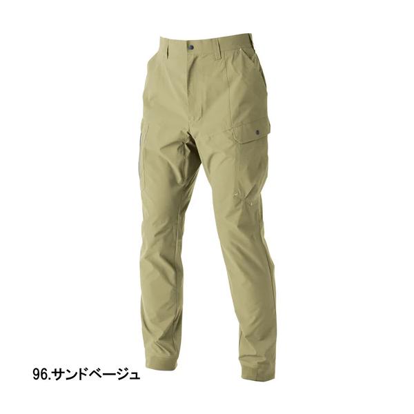 【在庫処分セール】寅壱 メンズ カーゴジョガーパンツ サンドベージュ M、L、3L 3561-235 作業着 作業服 軽撥水 ストレッチ 春夏物【現品限り】