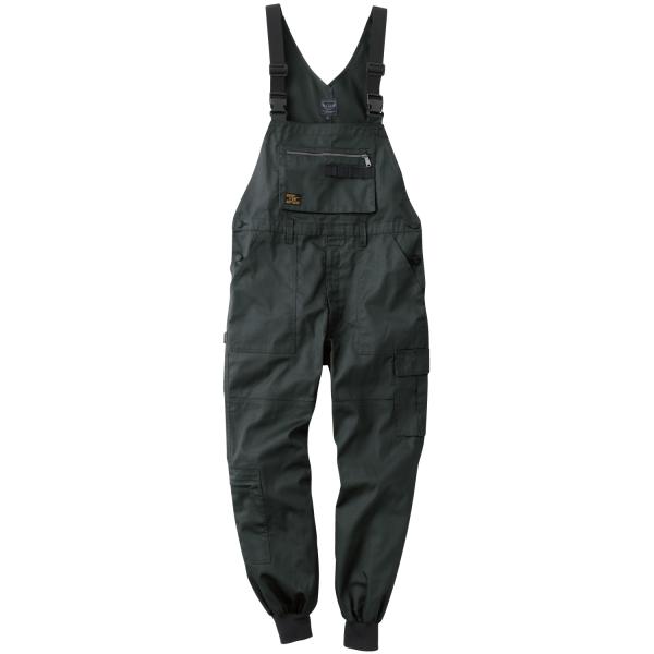 ■素材・混率／ポリエステル65％・綿35％　目付量185グラム/m2■胸ペン差し■裾リブ■ナイロンベルトサスペンダー・定番のT/Cソフトツイルを使用・スソリブで足元スッキリ※商品の色味はモニターの種類によって多少異なる場合がございます。