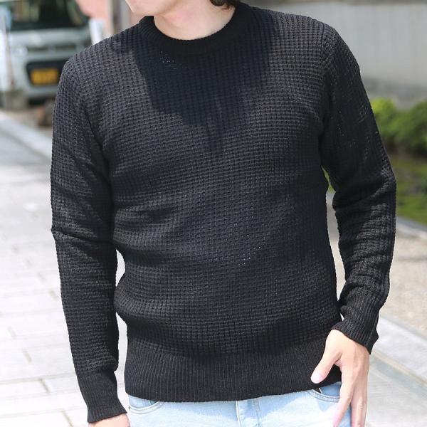 ニット セーター あぜ編み メンズ 畦編みニット ワッフルニット ショート丈 カジュアル ニット生地 S M L Xl ニット アウター お洒落 秋 秋服 秋物 秋冬 Buyee Buyee 일본 통신 판매 상품 옥션의 대리 입찰 대리 구매 서비스