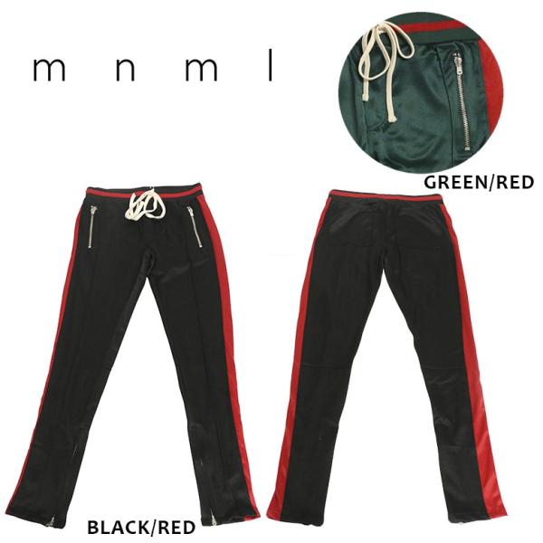 Mnml ミニマル トラックパンツ ジャージ おしゃれ メンズ M2017 P271