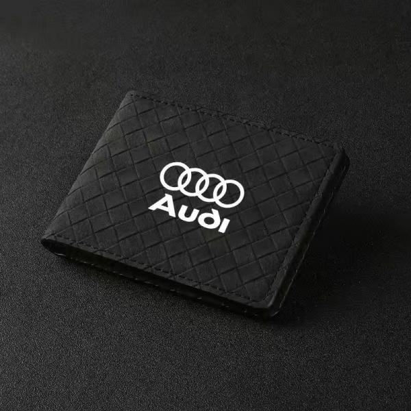 Audi アウディ 名刺入れ、カードケース 新品 正規品 Audi ◇アウディ AUDI◇ブラック◇免許証ケース カードホルダー