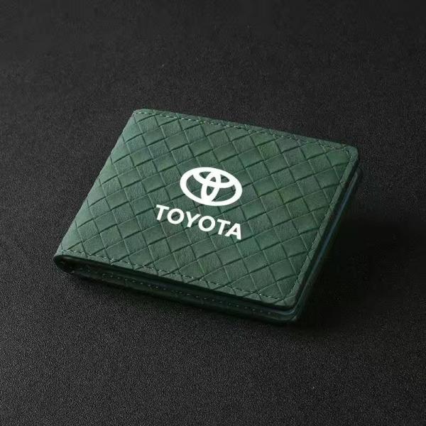 トヨタ（TOYOTA） ◇トヨタ TOYOTA◇グリーン◇カードケース 免許証