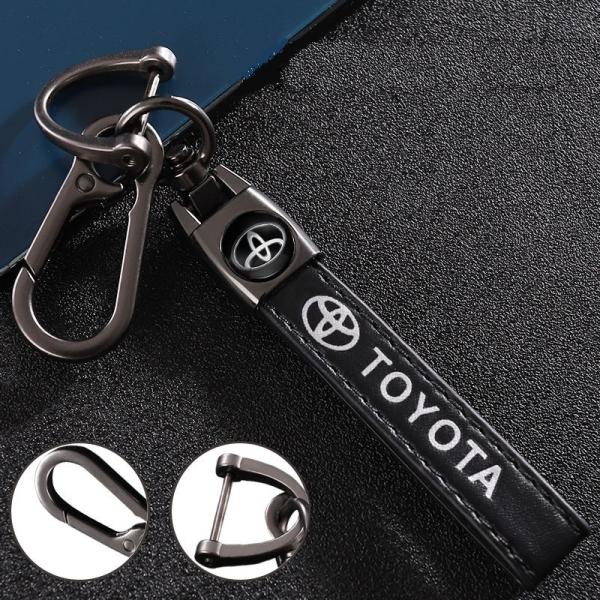トヨタ（TOYOTA） ☆トヨタ TOYOTA☆車用キーホルダー PUレザー 車の