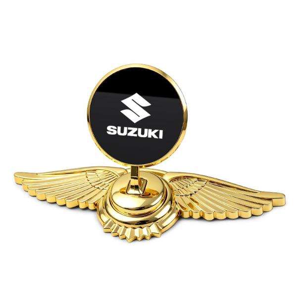スズキ（SUZUKI） ☆スズキ 鈴木☆ゴールド/ブラック鏡面☆車