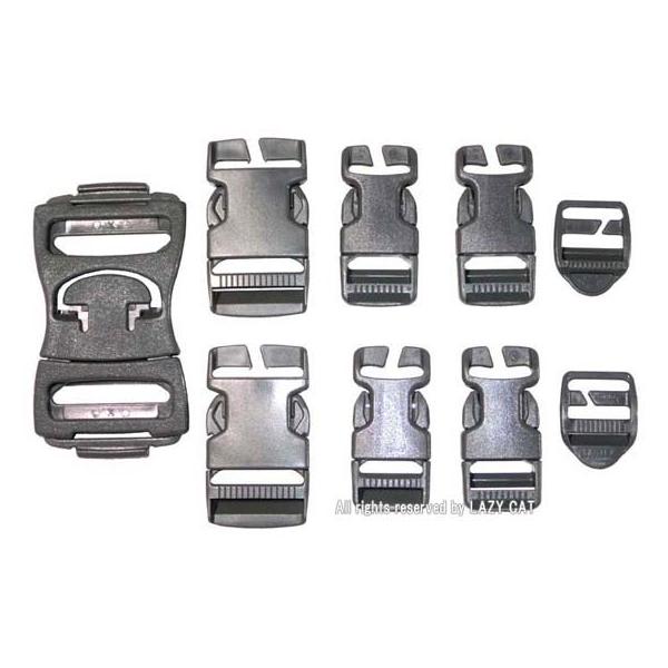 米軍 ACU (UCP) 16pc プラスティック バックル セット ファステックス ITW NEXUS フォリッジグリーン FG