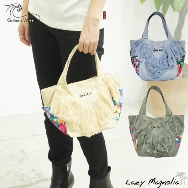 masakoページ *° トートバッグ フリンジ ミニトート lazymagnolia_1119a41096-004