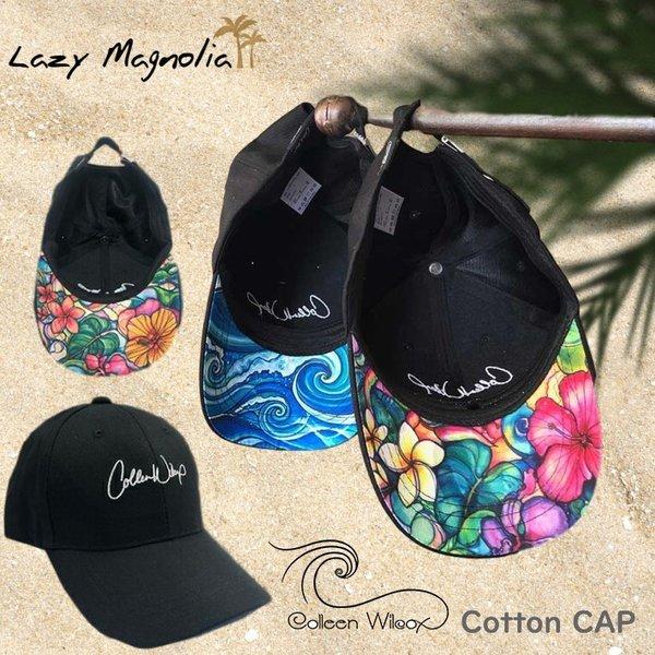 キャップ 帽子 ブラック 花柄 無地 ロゴ お洒落 可愛い 大人カジュアル 綿 コリーンウィルコックス コットン ラレイア Laleia プレゼント ギフト 1119s 002 Lazy Magnolia 通販 Yahoo ショッピング