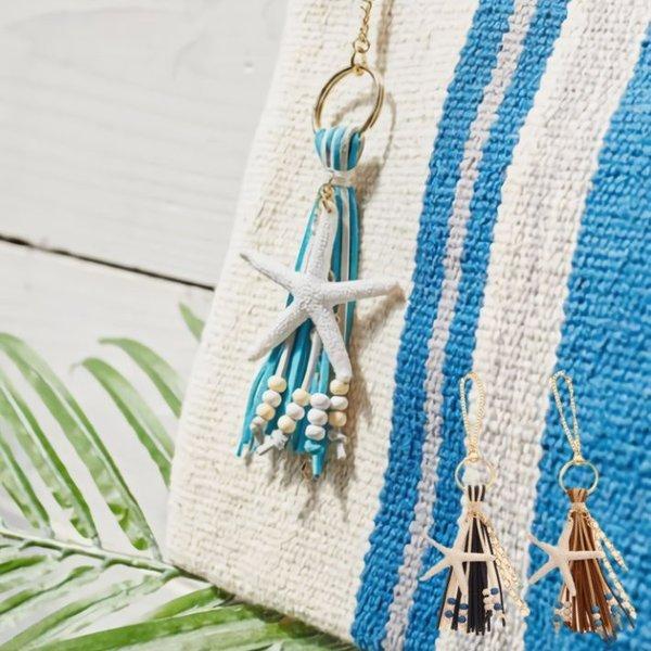 バッグチャーム タッセル チェーン バッグ チャーム ヒトデ 星 ハワイアン雑貨 キーホルダー キーチャーム アクセサリー ハワイ おしゃれ ワンポイント かわいい 4cvp7310 Lazy Magnolia 通販 Yahoo ショッピング