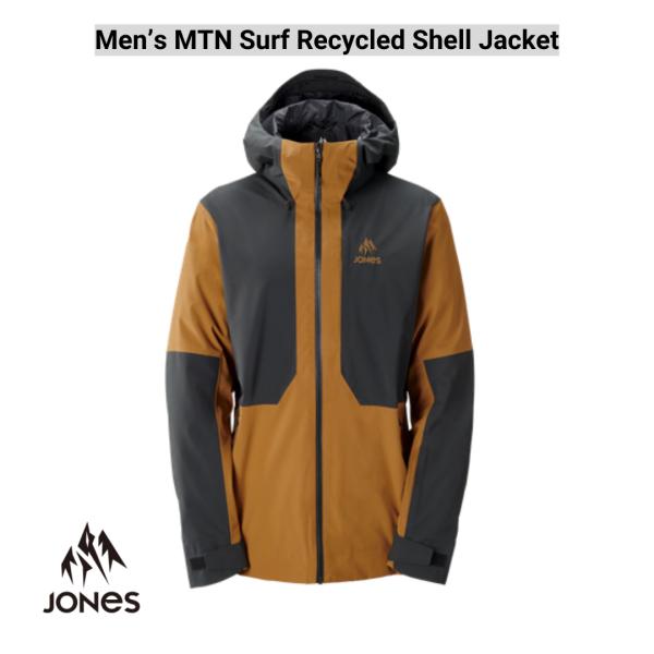 JONES ジョーンズ ウェア Men's MTN Surf Recycled Shell Jacket