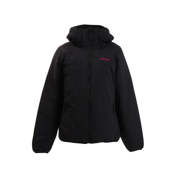 マーモット（Marmot） 中綿 ジャケット アウター Insulation インシュレーション フードジャケット 防寒 ブラック TOWOJL62XB BK （レディース）