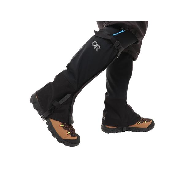 アウトドアリサーチ OUTDOOR RESEARCH OUTDOORRESEARCH FUJISPA エルブレス ヴィクトリア ビクトリア Victoria L-Breath トレッキング小物 アクセサリー スパッツ 黒 ブラック トレッキ...