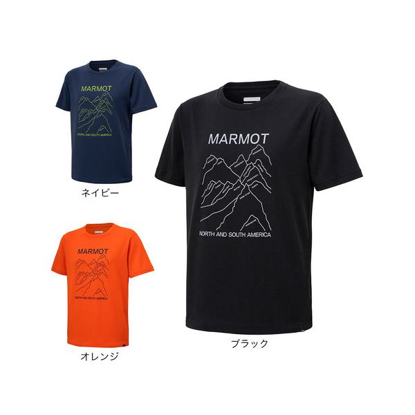 マーモット（Marmot） 半袖Tシャツ マウンテンズプリントハーフスリーブティー TOMRJA50 （メンズ）