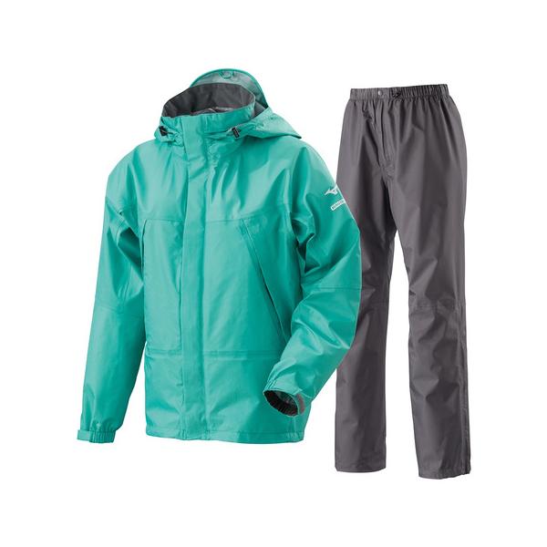 Mizuno レインウェアセット ブルー/ホワイト MIZUNO ミズノ（MIZUNO）（レディース）レインウェア 上下セット