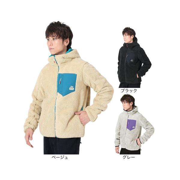 CHUMS（チャムス） （メンズ）フリースパーカー ボンディングフリース