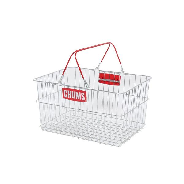 CHUMS チャムス スチールバスケット CH62-2005-0000 バスケット 収納ケース 買い物かご 2025 秋冬