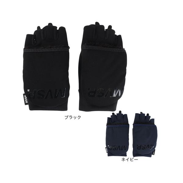 DESCENTE（デサント） （メンズ）手袋 ハーフフィンガーカバーグローブ