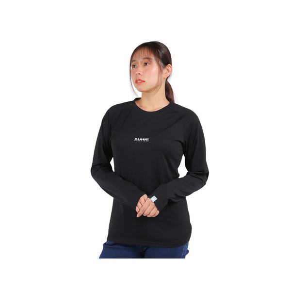 MAMMUT（マムート） （レディース）長袖Tシャツ QD ロゴプリント