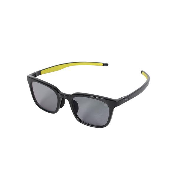 アイヴォル（EYEVOL）（メンズ、レディース）スポーツサングラス 偏光レンズ採用 HEATH 3 　ブラック BK LY MBLPL M BLU サイズ 53