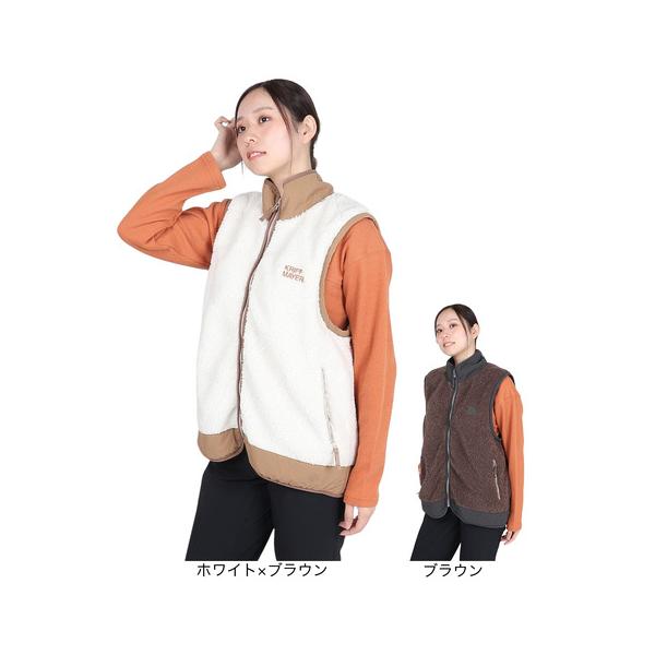 Callaway レディース フリースベスト ベージュ GOLF 】ボアフリース