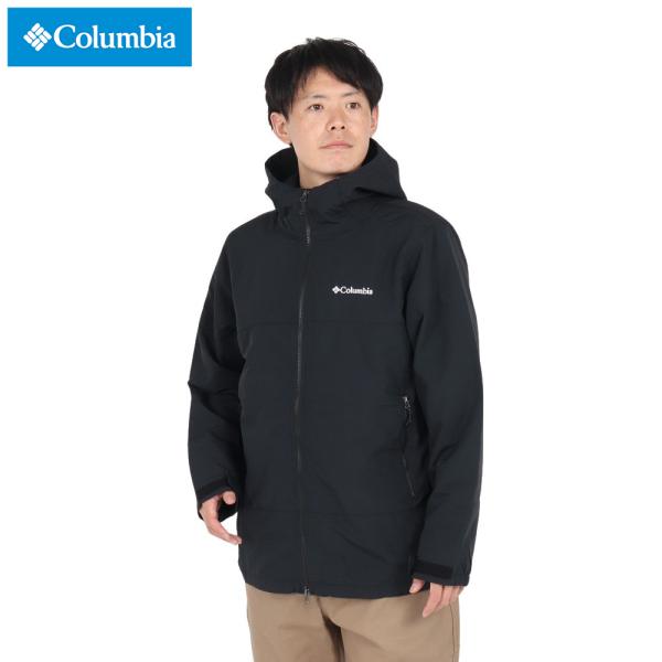 コロンビア　中綿ジャケット　ラビリンス キャニオン ジャケット M 黒 コロンビア(Columbia) 中綿ジャケット ラビリンスキャニオンII JK