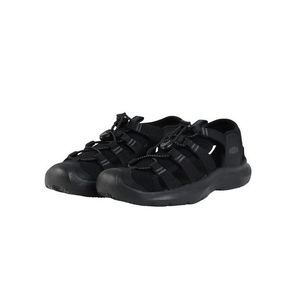 キーン（KEEN）（レディース）ストラップサンダル シーニック エイチツー ブラック 1030760 レジャー アウトドア 軽量 フィット感 水陸両用 耐久性 防水性