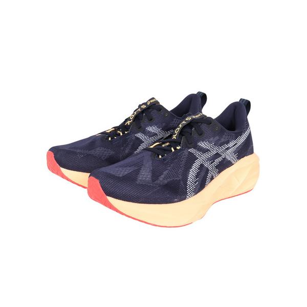 アシックス（ASICS）（メンズ）ランニングシューズ ノヴァブラスト 5 ワイド ネイビー 1011B975.404