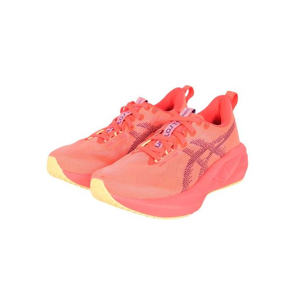 アシックス（ASICS）（レディース）ランニングシューズ ジョギングシューズ  ノヴァブラスト 5 レッド パープル 1012B765.601