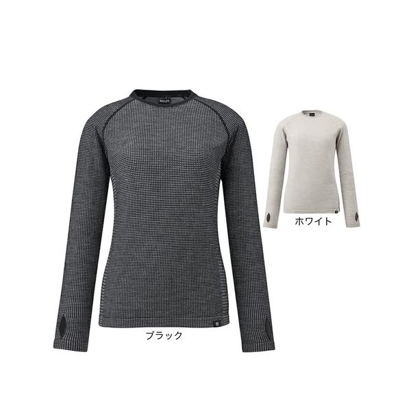 三味線 ミディアムネック - 革に​​破れはありません。 MILLET（ミレー） ミレー（Millet）（レディース）クルーネック