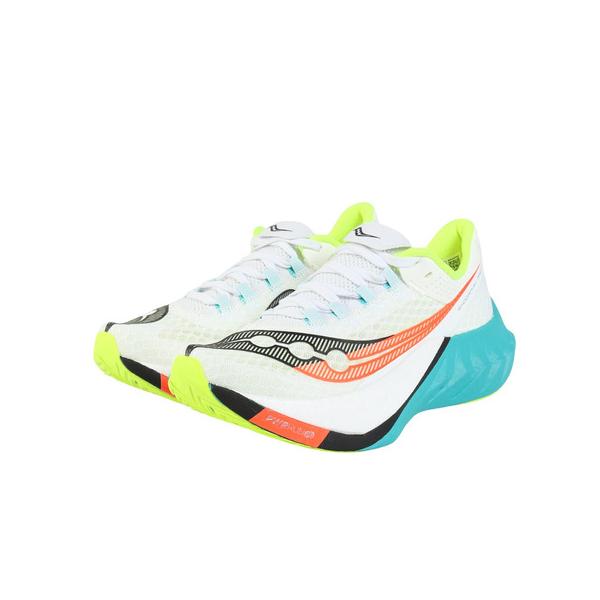 サッカニー（SAUCONY）（レディース）ランニングシューズ トレーニングシューズ 部活 エンドルフィンプロ 4 ホワイト S10939-97 WHT/MUTANT スニーカー