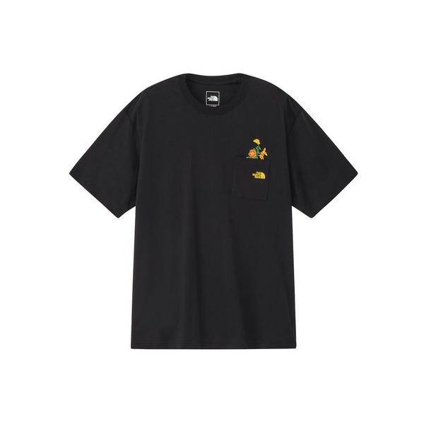 ザ・ノース・フェイス（THE NORTH FACE）（メンズ）半袖 Tシャツ フラッシュドライフラワーロゴ NT32638 K